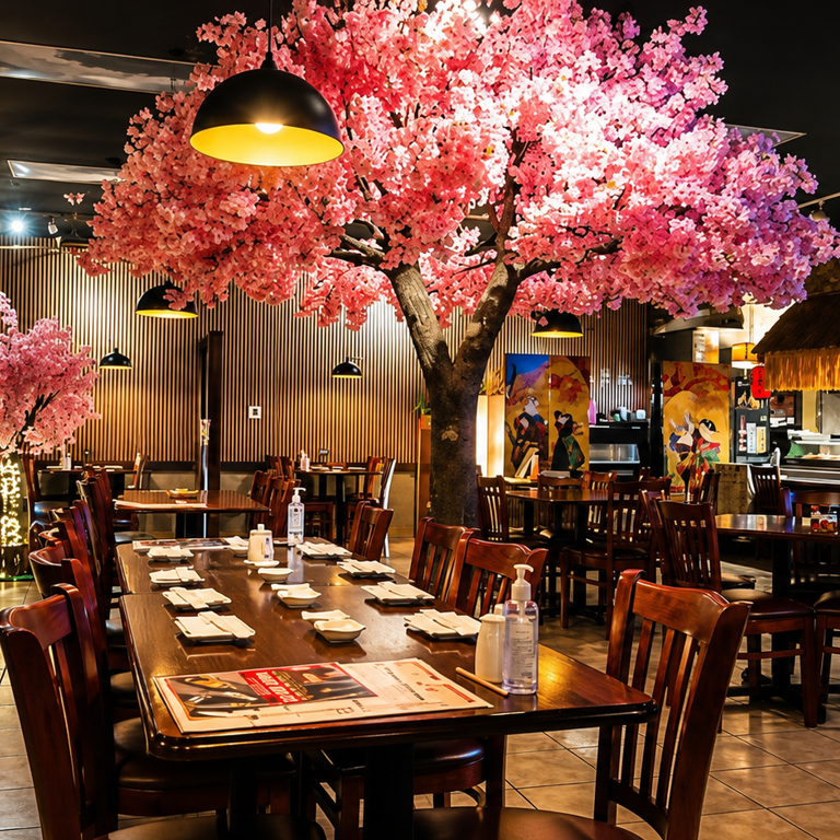 The Cherry Blossom Dining Room
